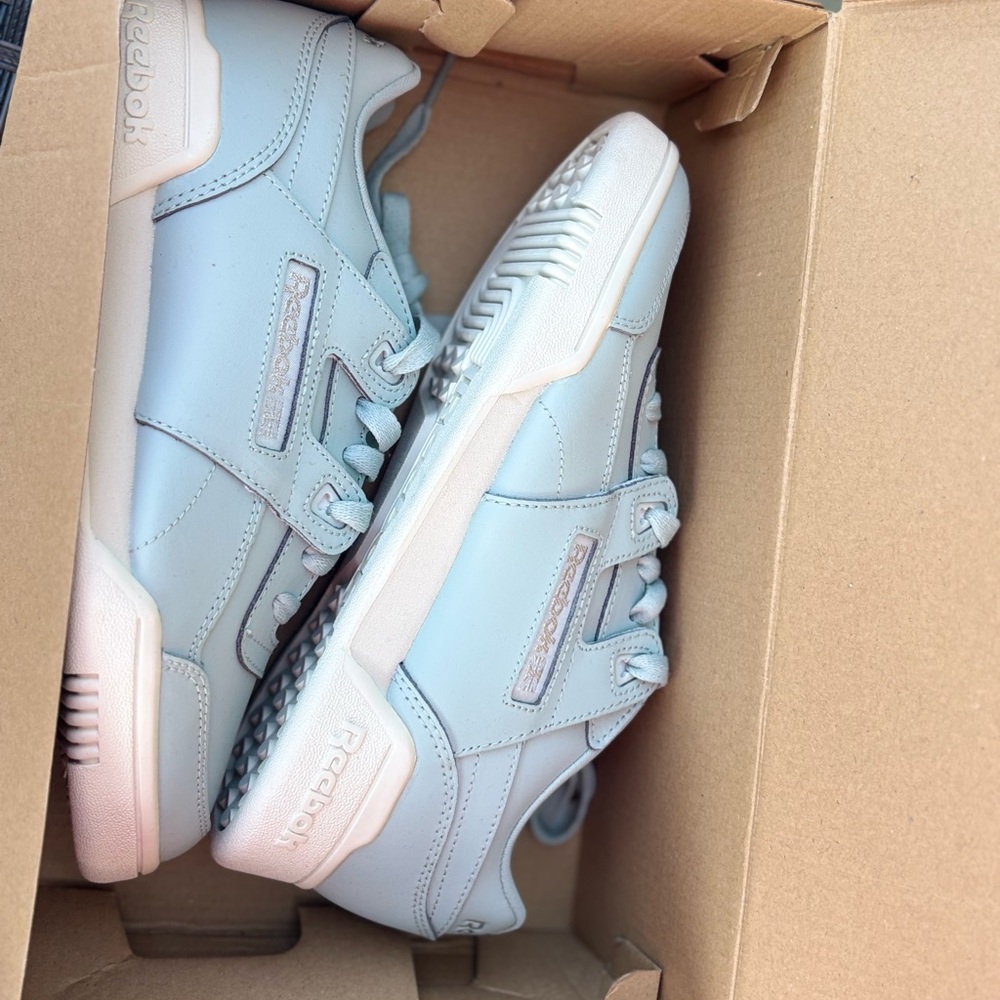 Reebok Sky Blue Athletic Shoes Classics